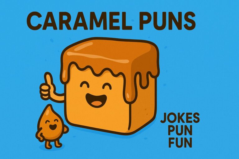 caramel puns
