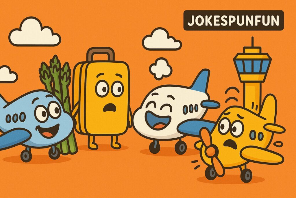Funny Airport Puns for Kids and Adults