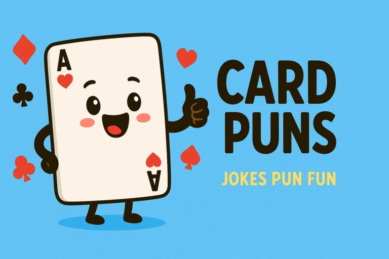 card puns