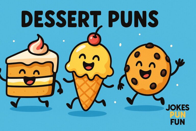 dessert puns
