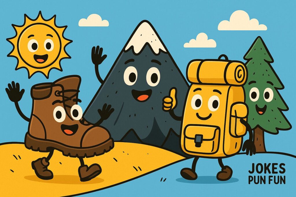 Adventure Captions with Puns