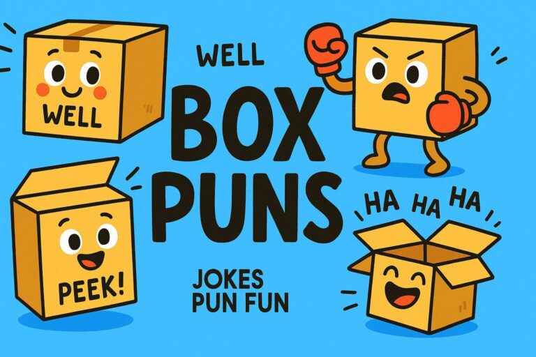 box puns