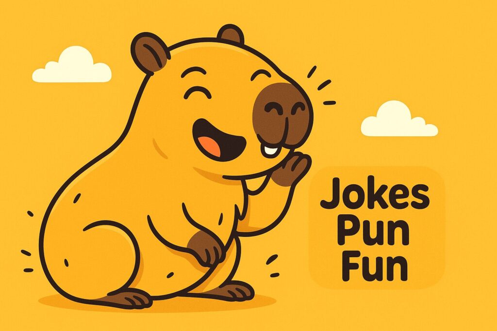 Funny Capybara Puns