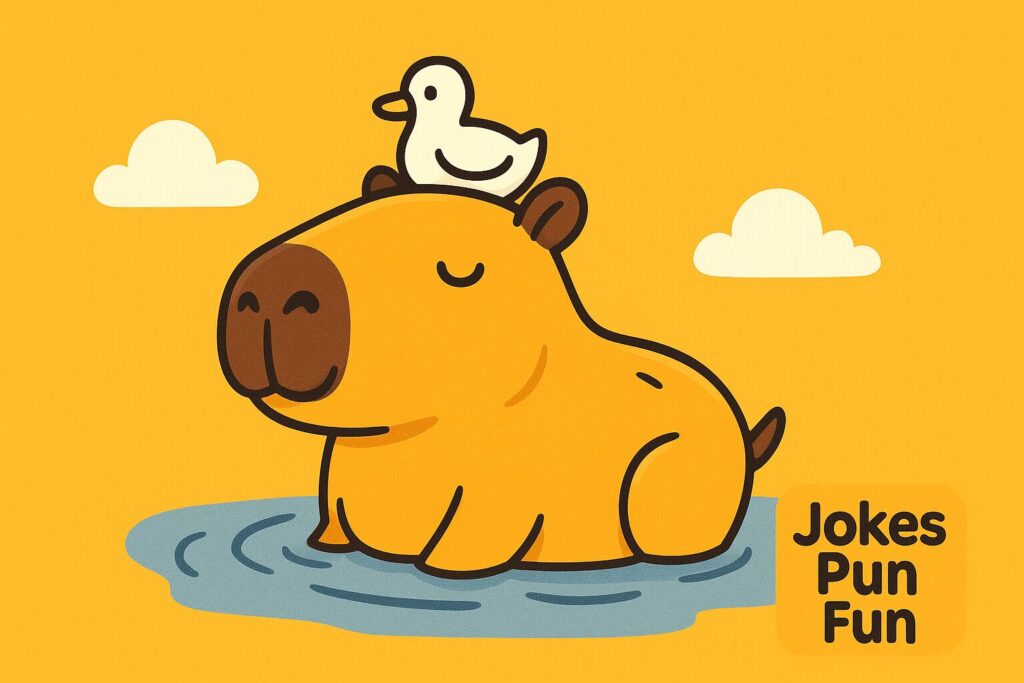 Capybara Puns One Liners