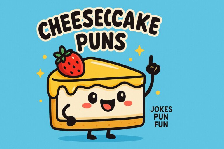 cheesecake puns