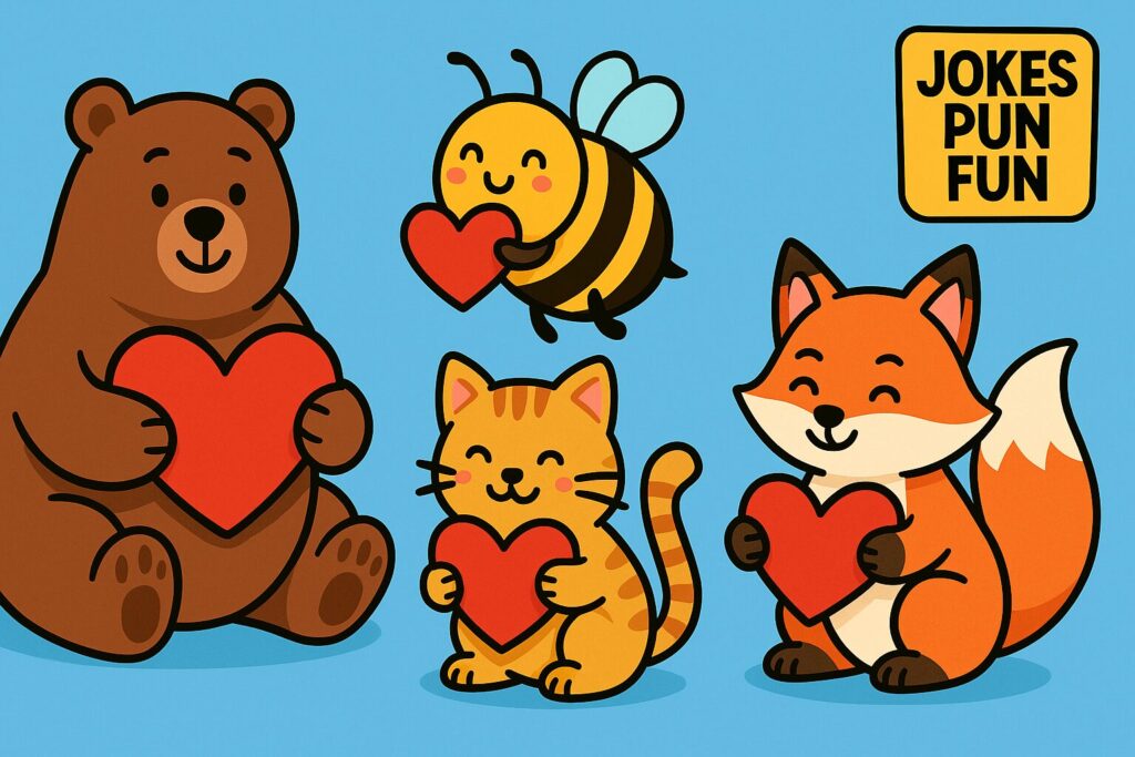 Romantic Animal Puns for Valentine's Day