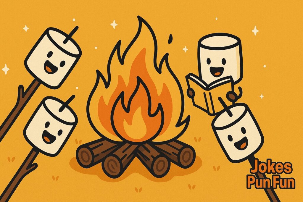 Light Up the Night with These Flaming Campfire Puns