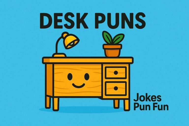 desk puns