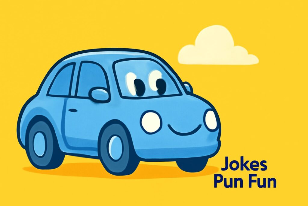 Driving Laughing on the Road