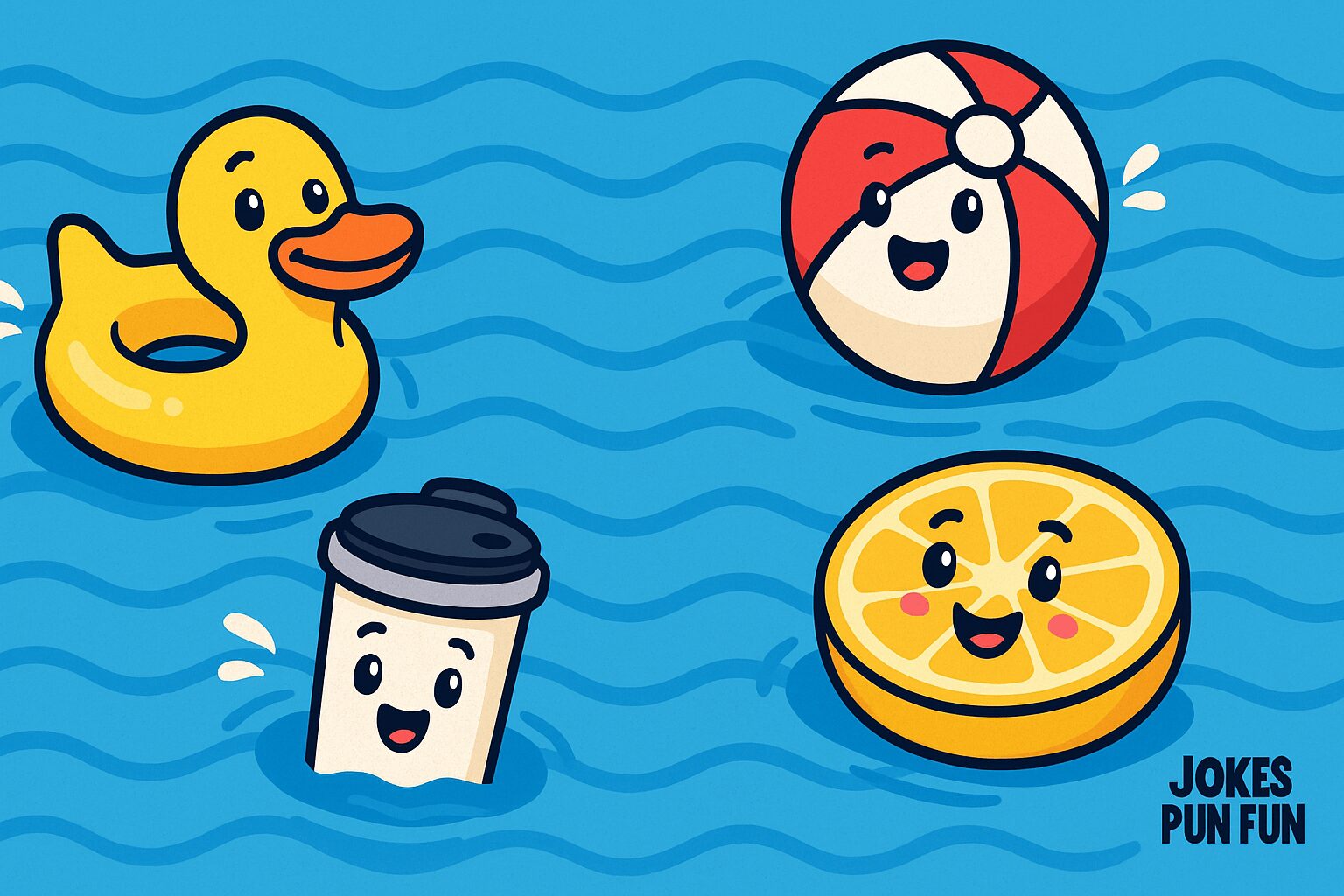 90+ Funny Floating Puns to Lift Your Mood