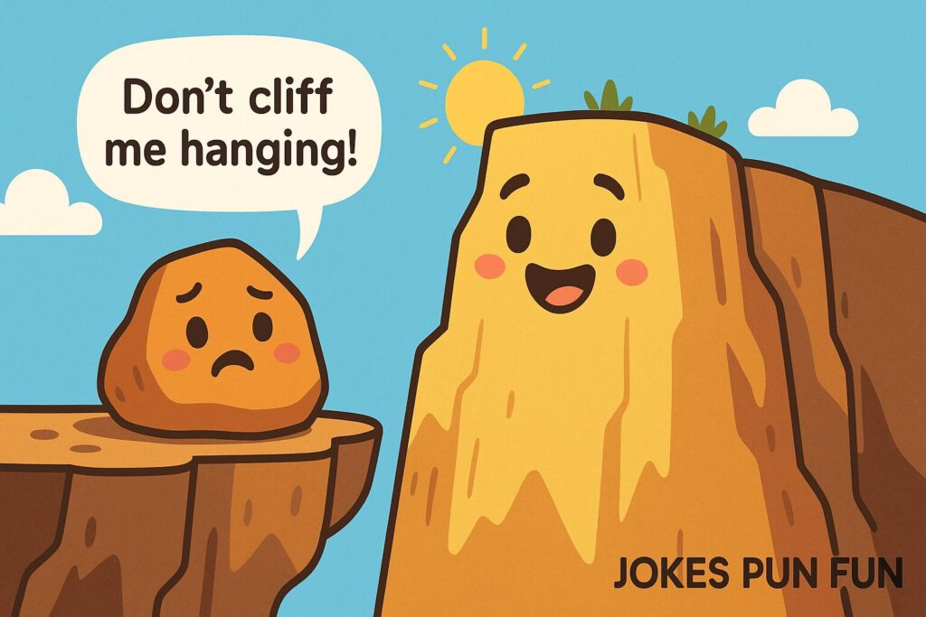 Falling Off Cliff Puns