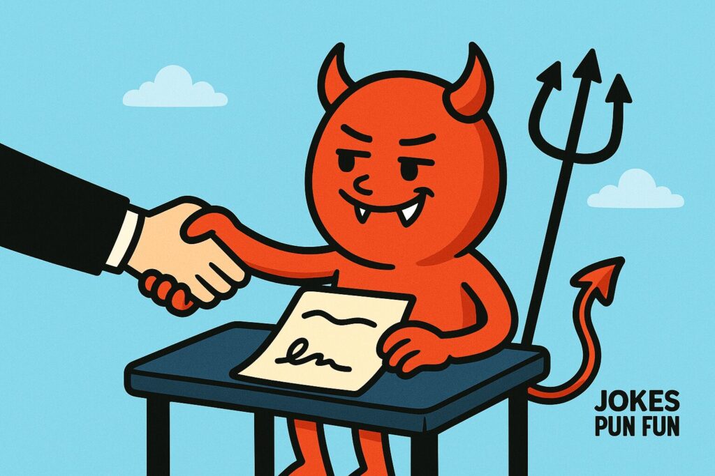 Funny Devil Puns