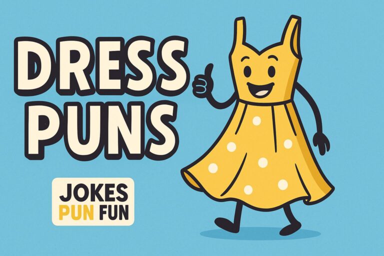 dress puns
