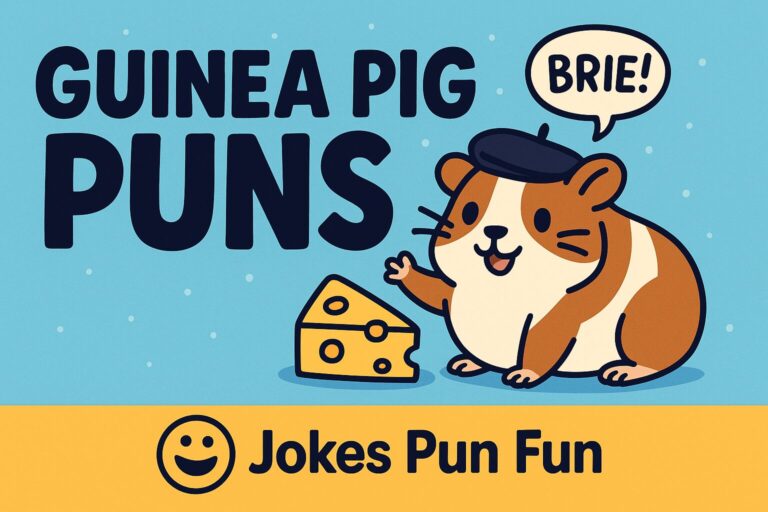 guinea pig puns