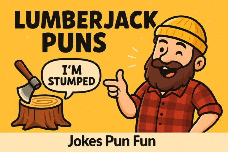 lumberjack puns