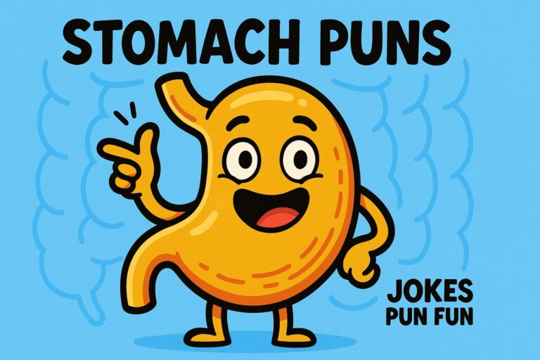 stomach puns