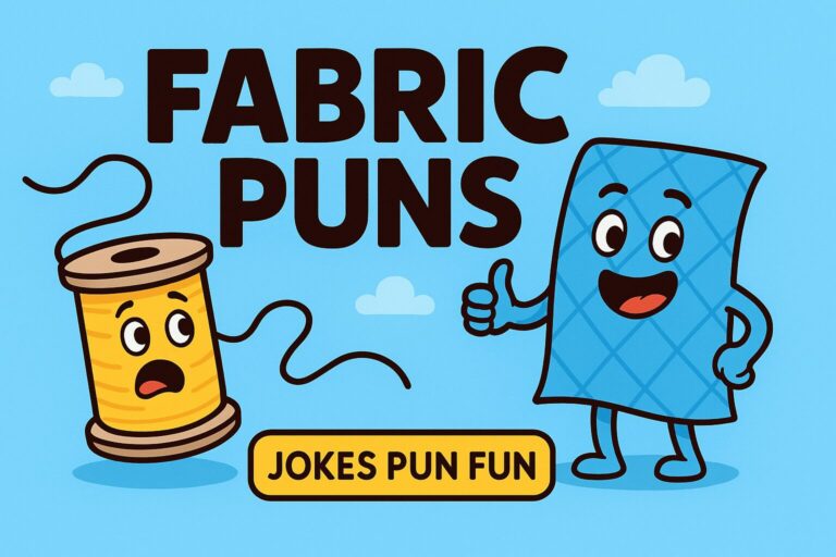 fabric puns