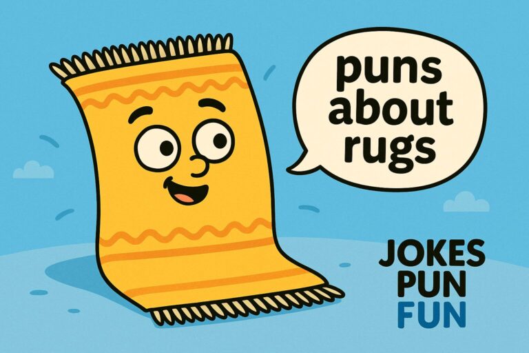 puns about rugs