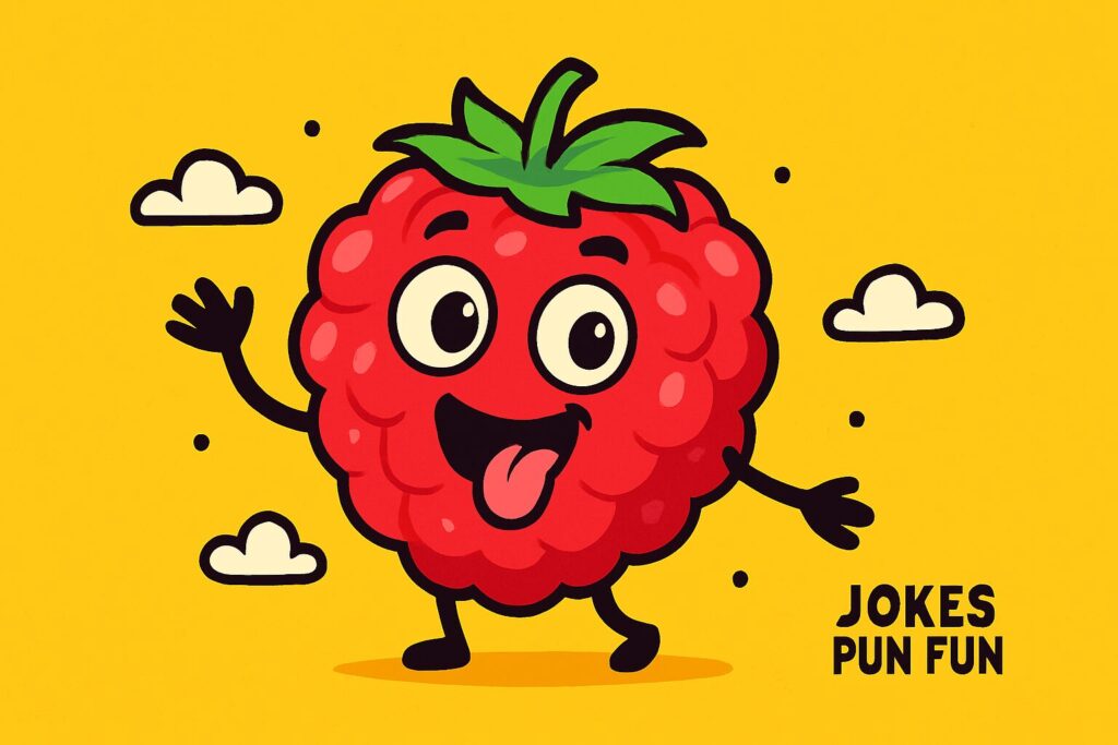 Raspberry Puns for Captions
