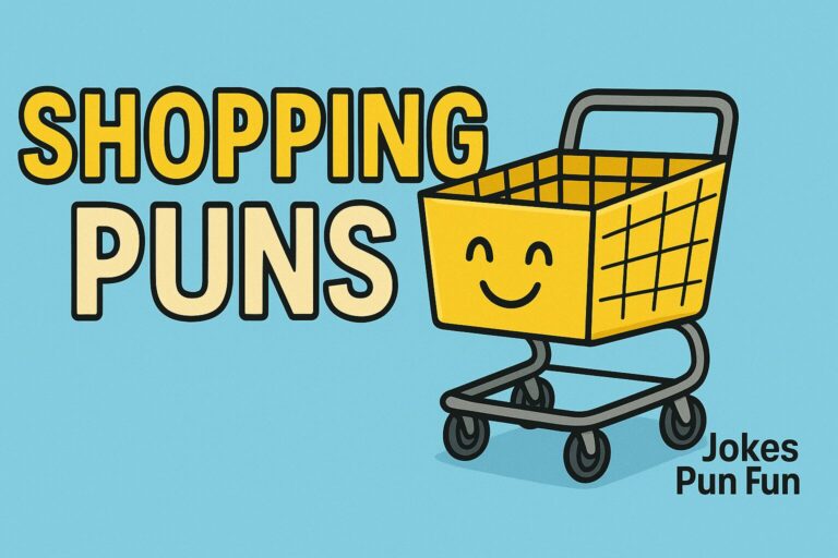 shopping puns