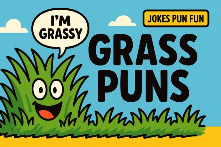grass puns