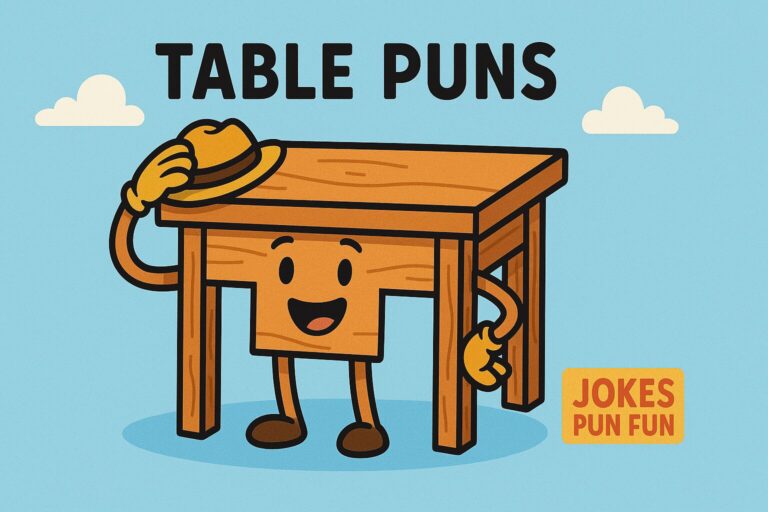 table puns