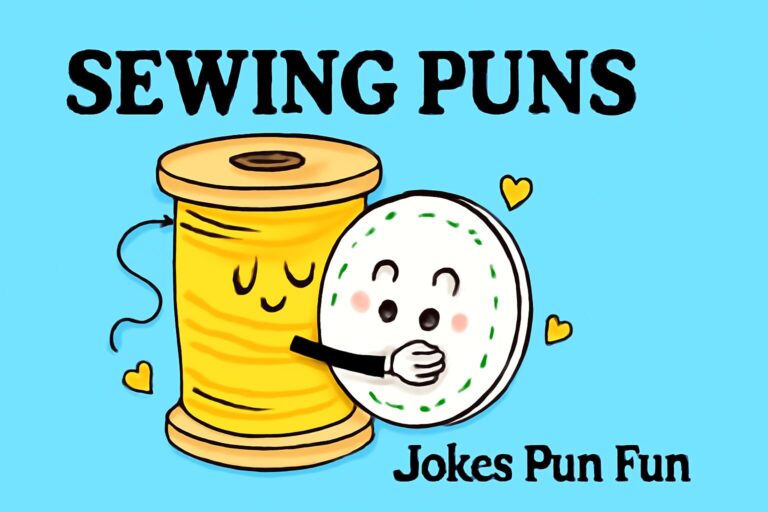 sewing puns