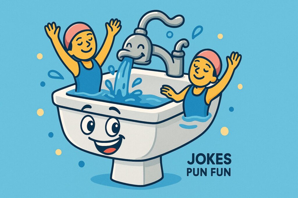 Bathroom Sink Puns