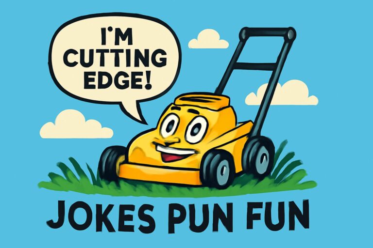lawn mowing puns