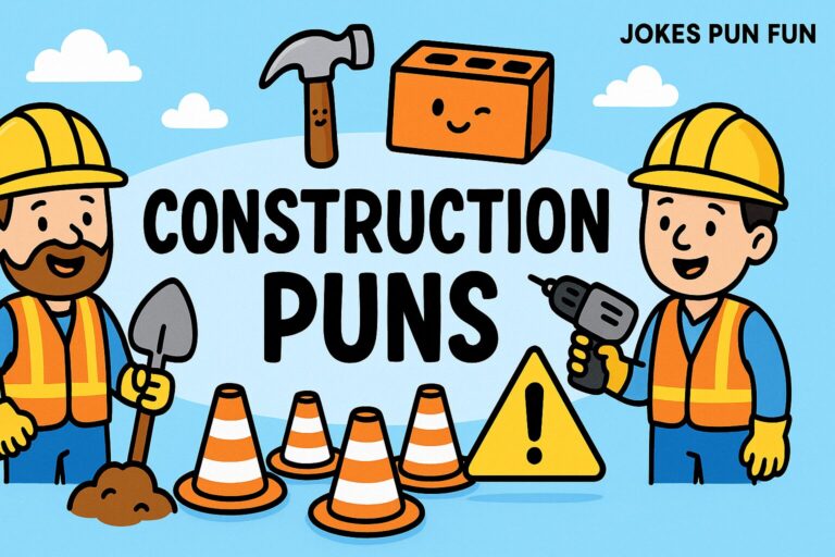 construction puns