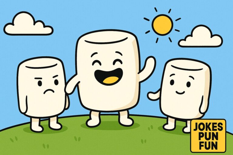 marshmallow puns