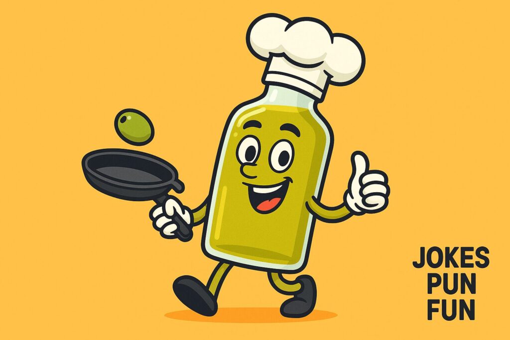 Funny Olive Oil Puns