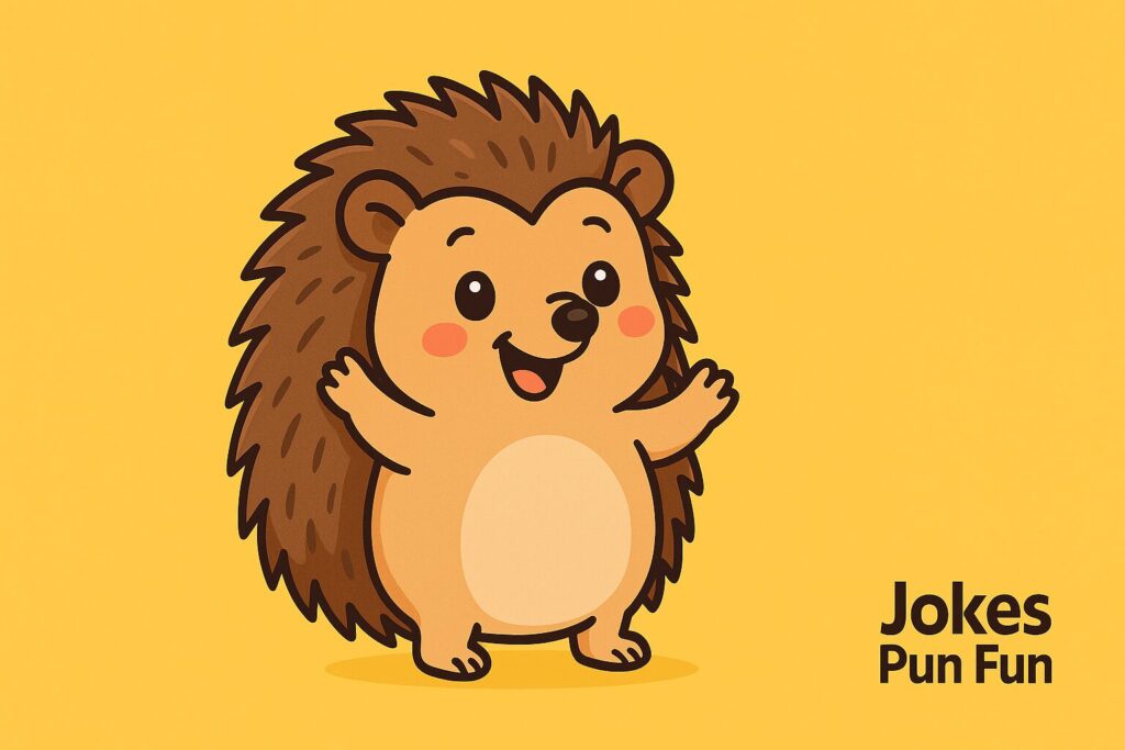 Cute Hedgehog Puns