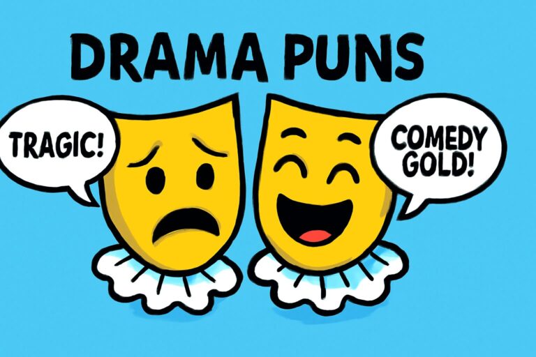 drama puns
