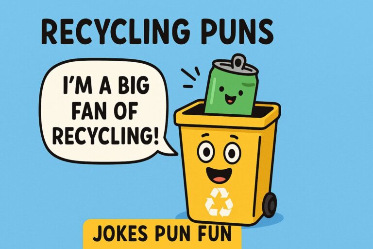 recycling puns