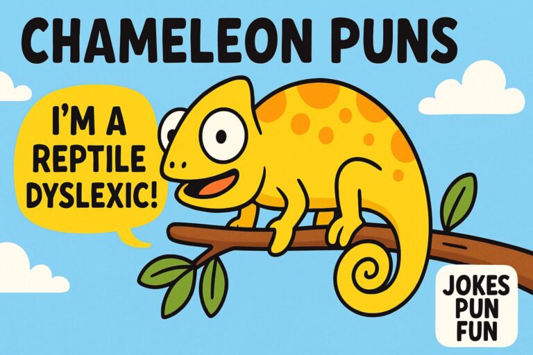 chameleon puns