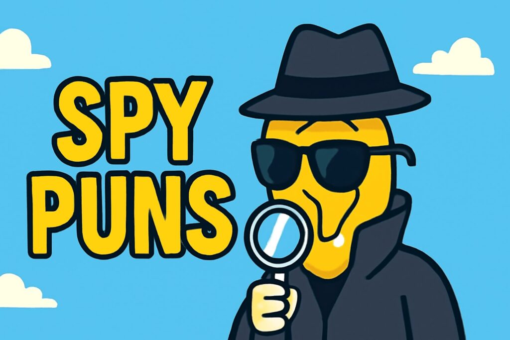 spy puns