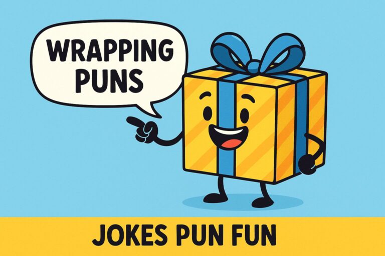 wrapping puns