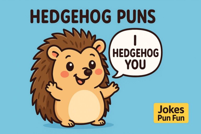 hedgehog puns