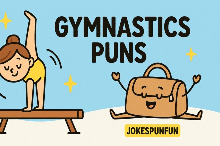 gymnastics puns
