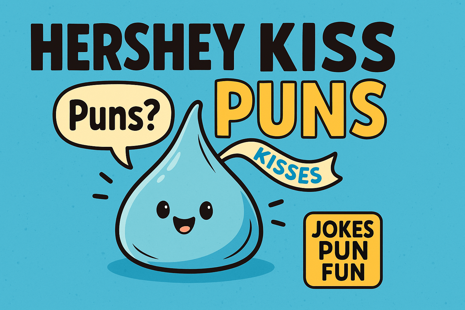 hershey kiss puns