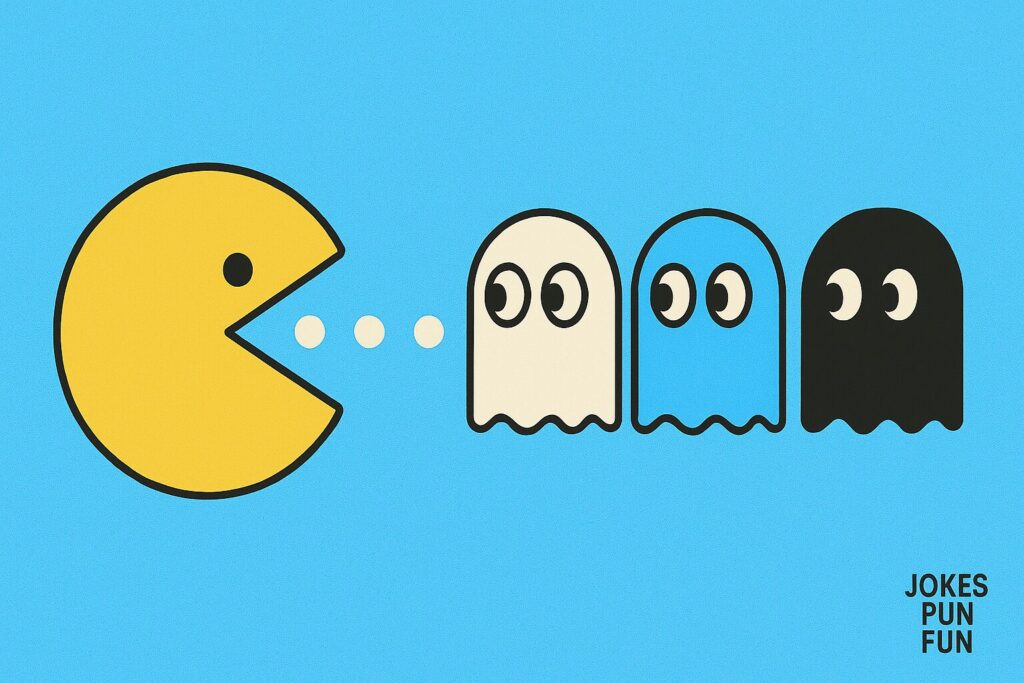 Retro Pac Man Puns