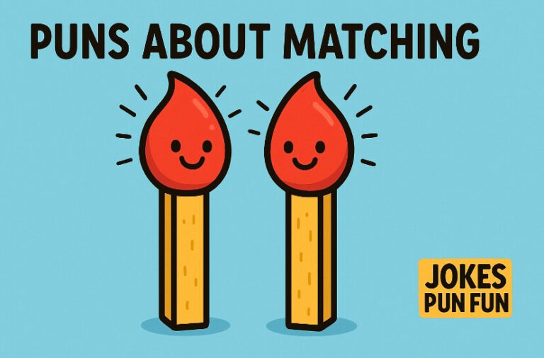 puns about matching