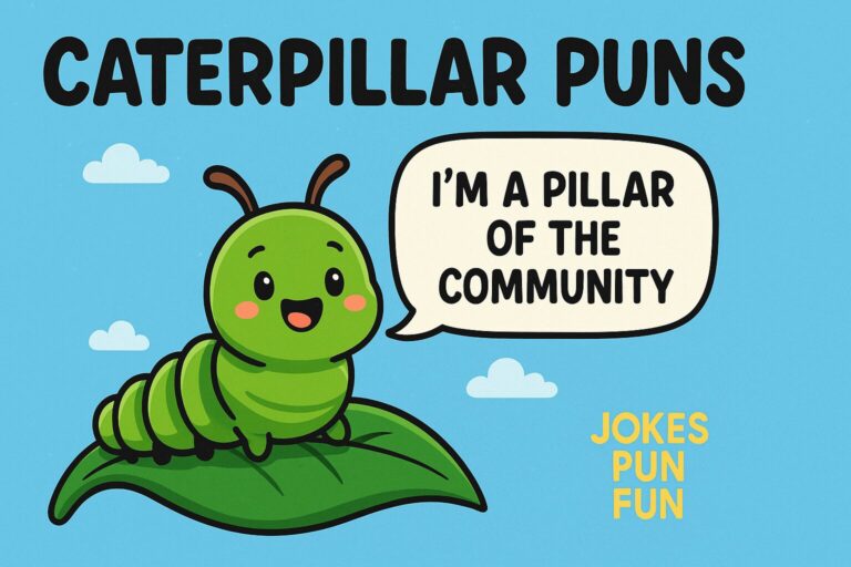 caterpillar puns