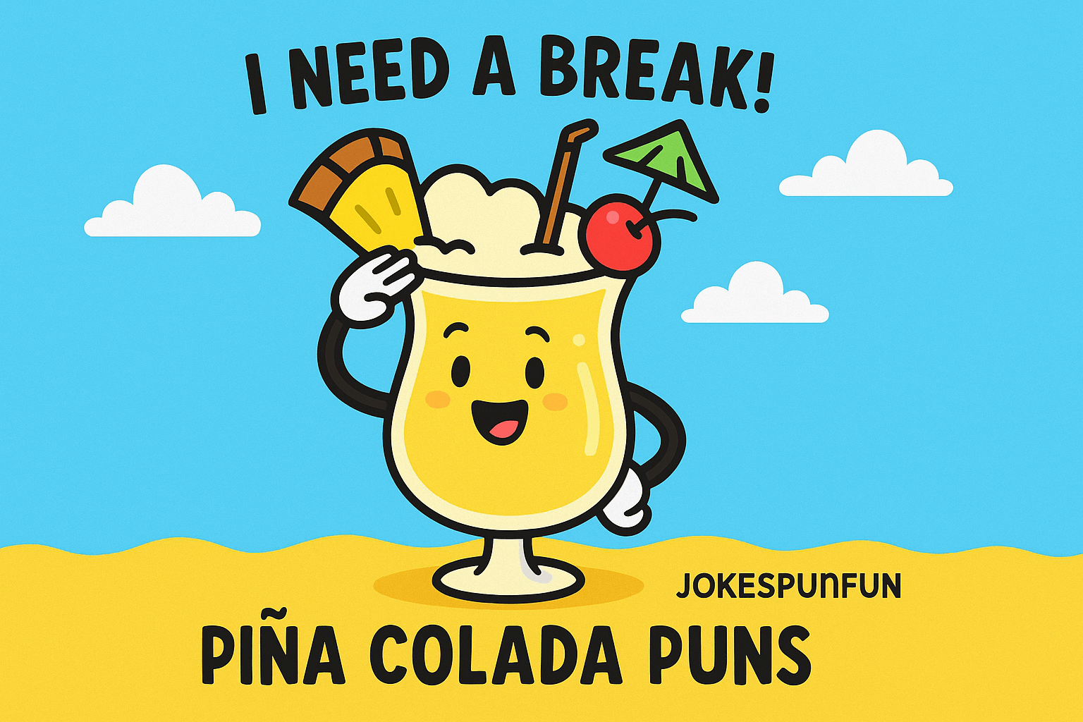 pina colada puns