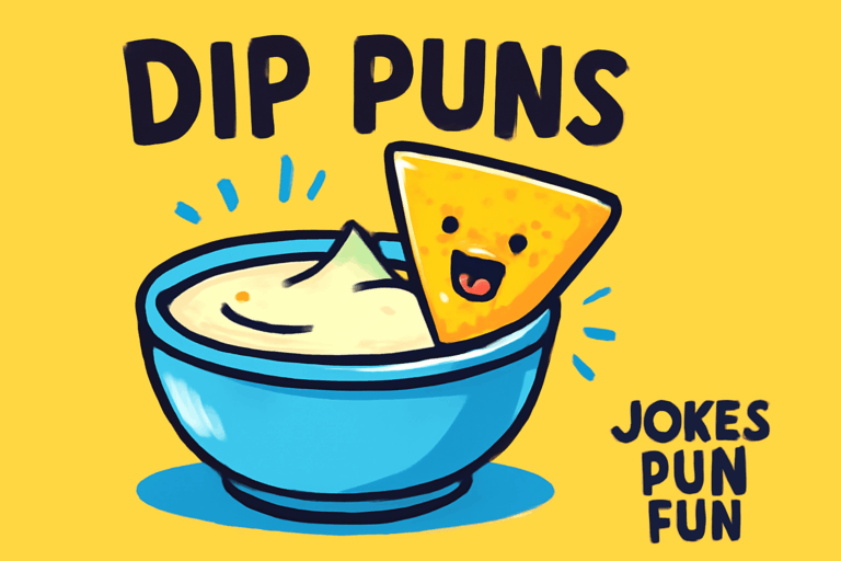 Welcome to the Dip Puns Party Get Ready for Some Flavorful Fun