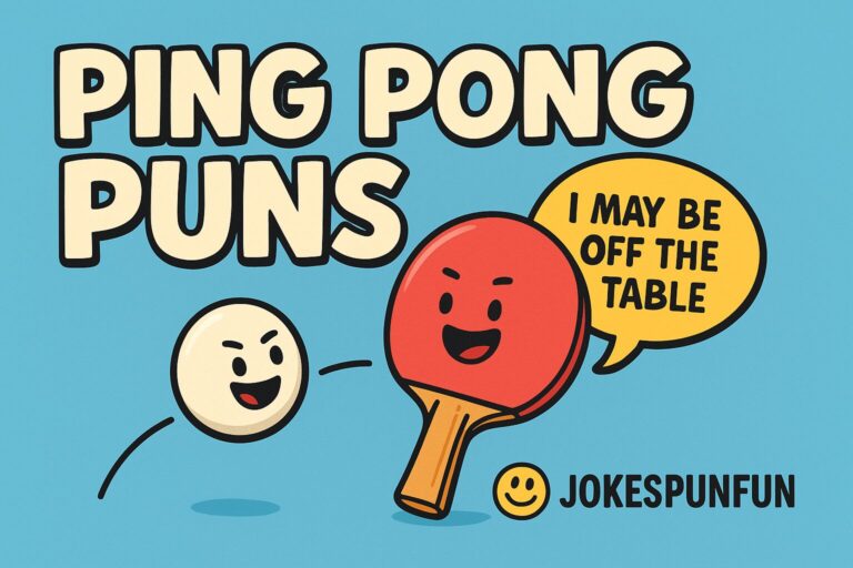 ping pong puns