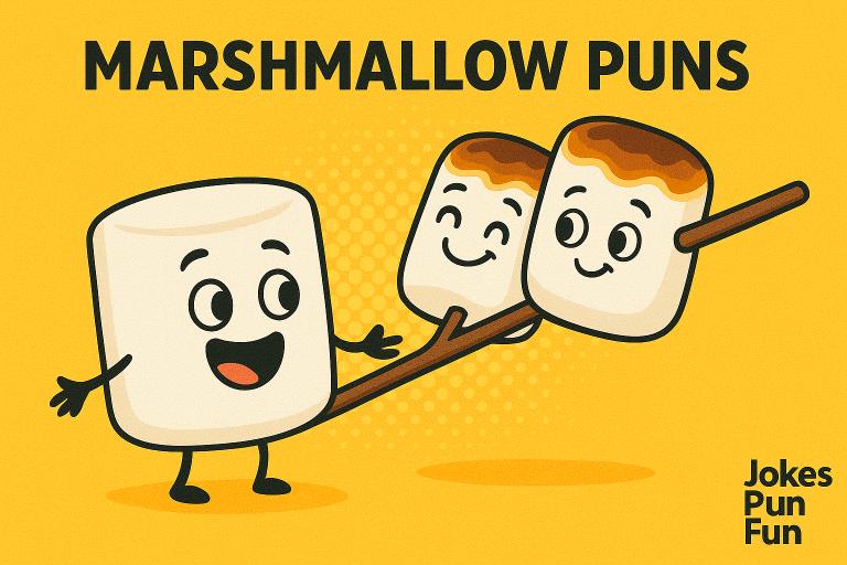 marshmallow puns