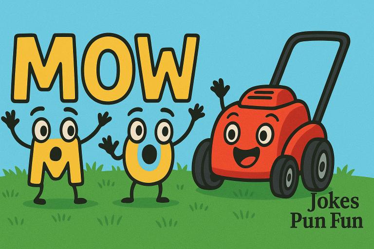 mow puns