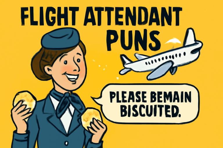 flight attendant puns